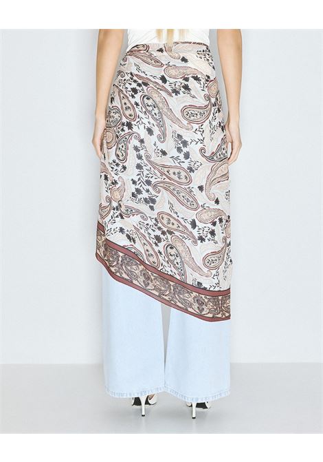 Sarong stampato ACCESS fashion | 63-4038-0091CHOCO